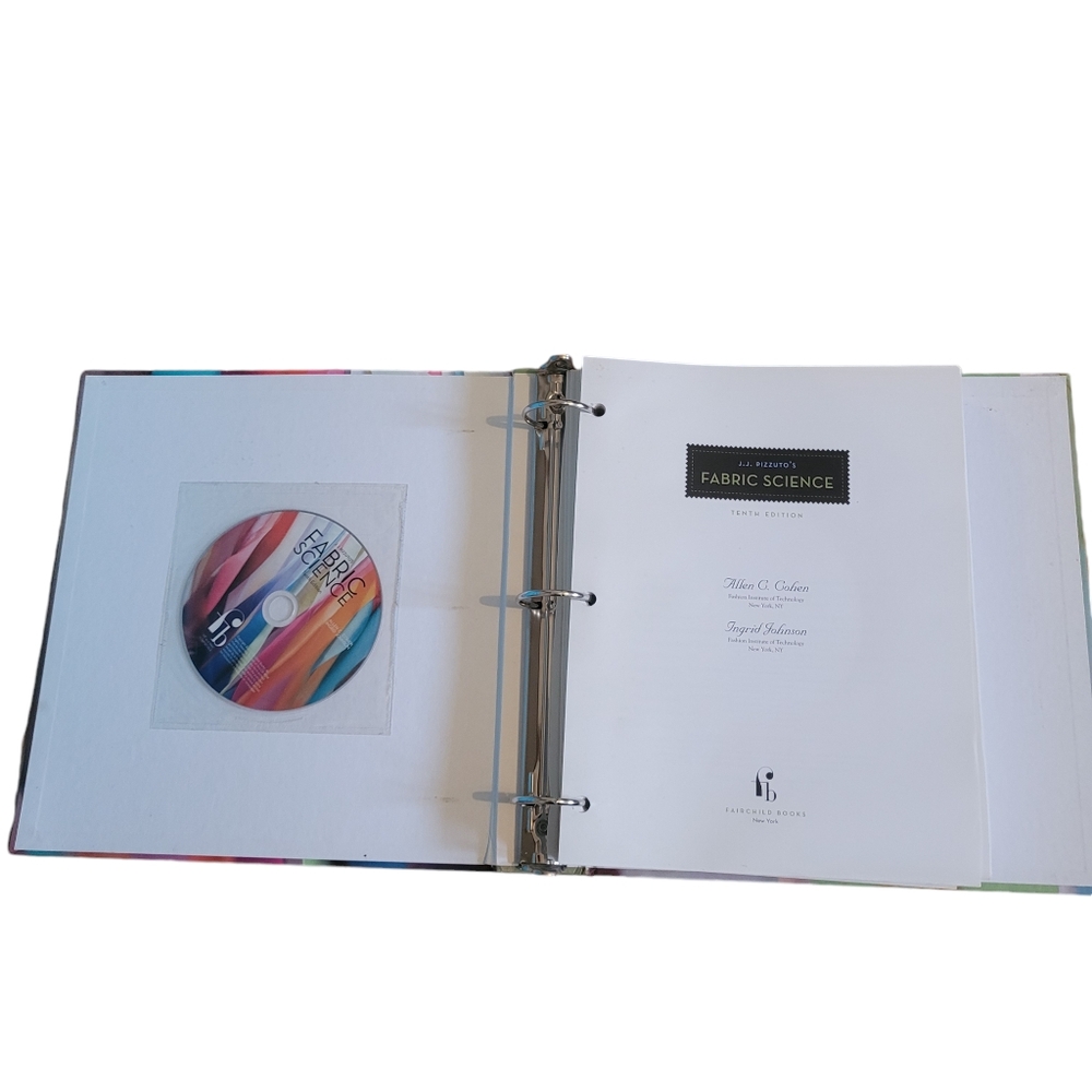 J.J. Pizzuto's FABRIC SCIENCE Tenth Edition Book | Fashion Binder - Picture 2 of 12